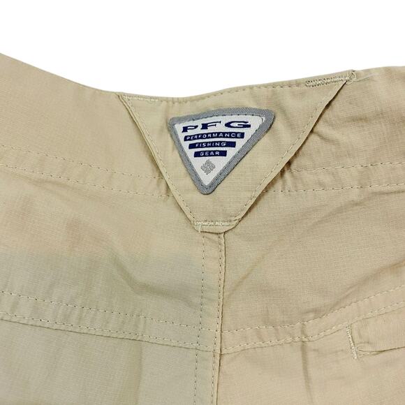 Columbia PFG Aruba Roll Up Pant Cream Womens 12 - Picture 4 of 9
